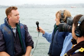 KQED QUEST interview photograph