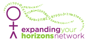 Expanding Your Horizons logo